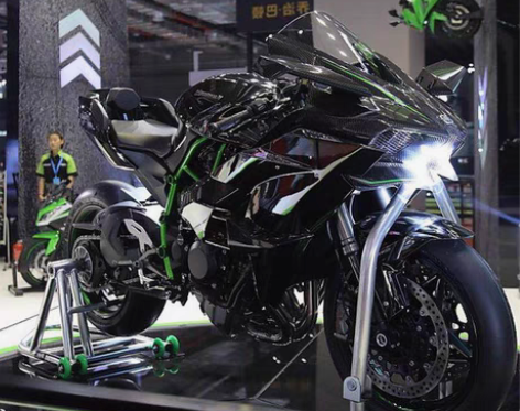 包邮进口川崎H2摩托车国四400CC重机车...