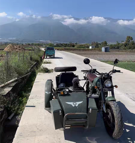 边三轮银钢悍路者300出租关联长江750挎...