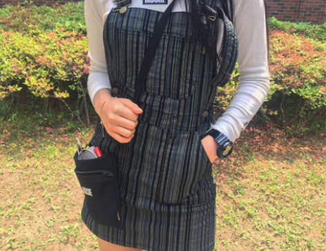 转卖【MISS懵】自制MSCHF 竖条纹背...