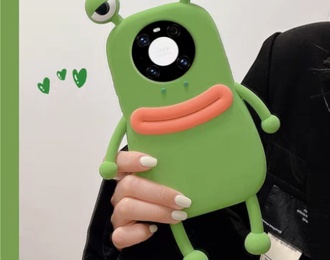 转卖趣味搞怪卡通青蛙华为mate50pro...