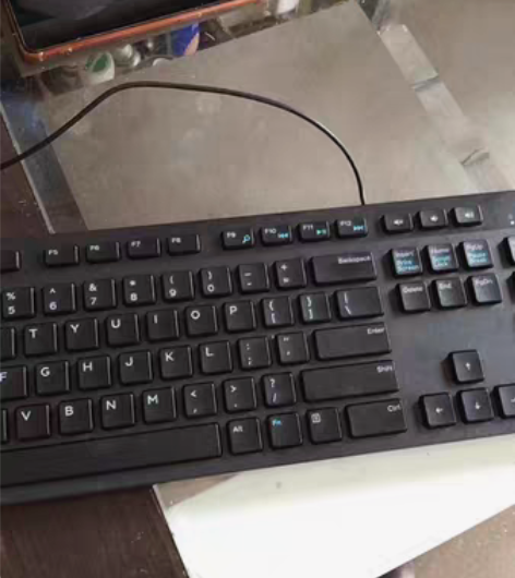 包邮01感觉良好 戴尔键盘KB216t ...