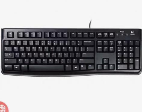 包邮罗技 K120键盘 商品 99新 外盒...