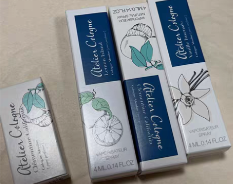 欧珑香水 图一4ml48 香草/茉莉雨柠/...