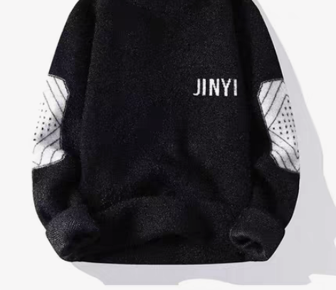 包邮新品毛衣仿水貂绒毛衣男秋冬加绒加厚卫衣...