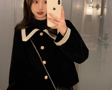 包邮时尚小香风套装2021新款女小个子秋装...