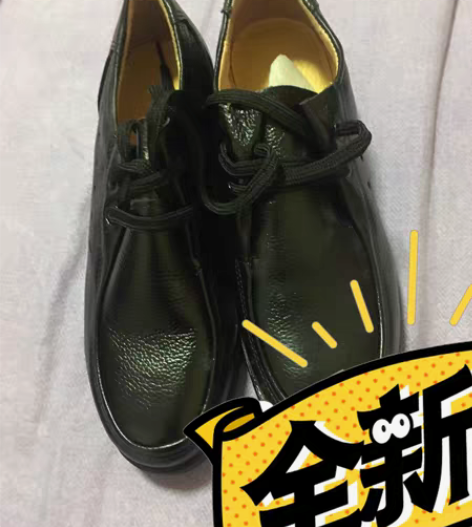 包邮油田劳保鞋女式春秋、防静电牛皮工作鞋、...