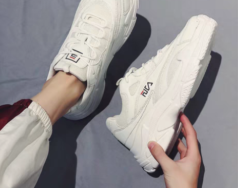 转卖老爹鞋回力透气男鞋网面透气休闲运动鞋青...