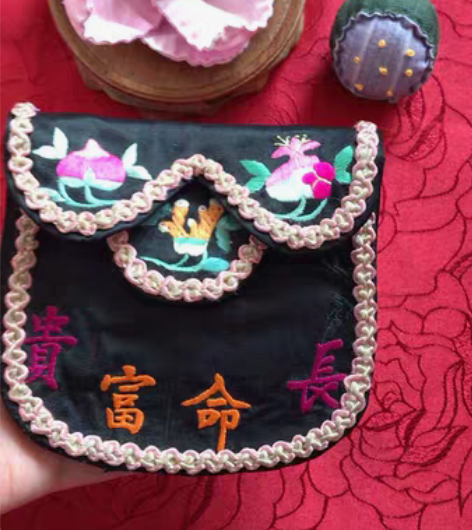 包邮老绣钱包 老手绣钱包 老绣包 老绣字 ...