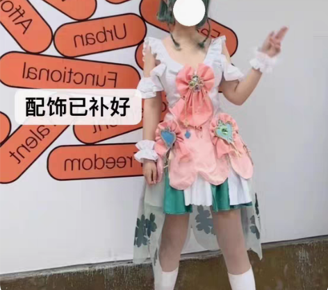 （出换）瑶时之祈愿大全套除翅膀 假发＋m码...