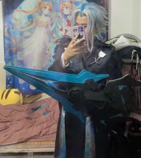 包邮王者cos兰陵王默契交锋情人节限定皮肤...