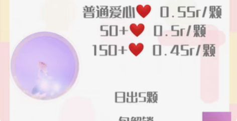 包邮光遇卖心 光遇爱心 0.55r/颗 纯...