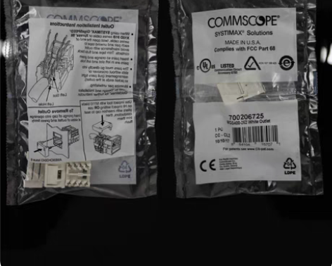 康普六类模块MGS400 数量多可批 大量...