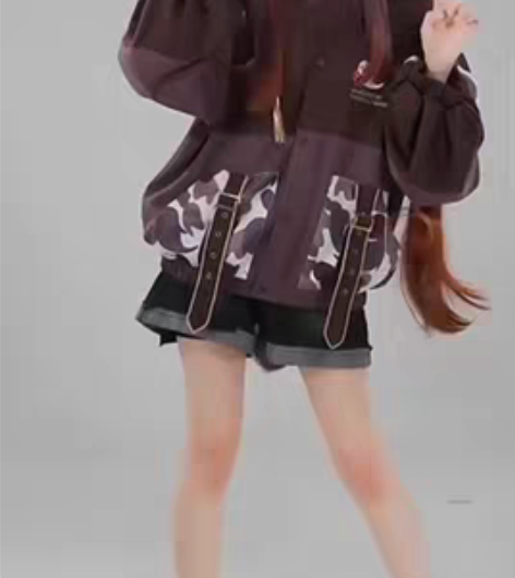 包邮全新大全套原神cos服胡桃温迪cos服...