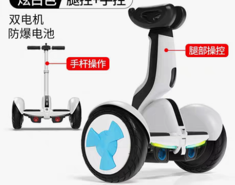 转卖【99划算价】领奥电动自平衡车成年双轮...