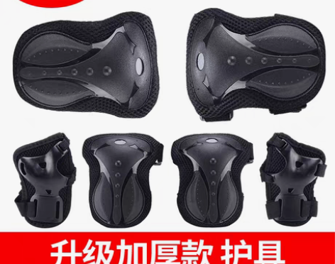 转卖〈斯威膝盖轮滑滑板骑行护具〉 滑板套装...