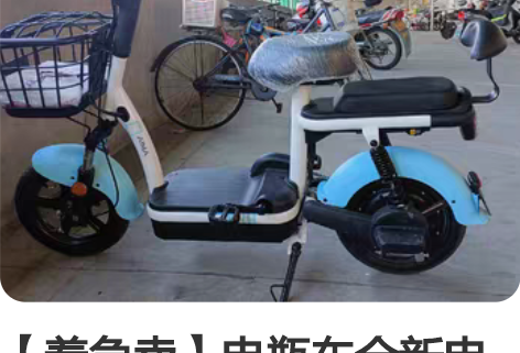 【着急卖】电瓶车全新电动车自行代步电车新国...