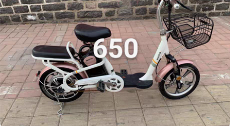 两辆锂电电动车650块钱一辆先到先得 电池...
