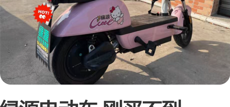 绿源电动车 刚买不到一年，（好像是22年4...