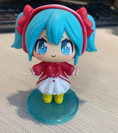 包邮正版初音未来手办 不接受小刀，售出不退...