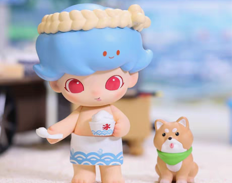 包邮泡泡玛特 Dimoo刨冰吊卡公仔玩具礼...