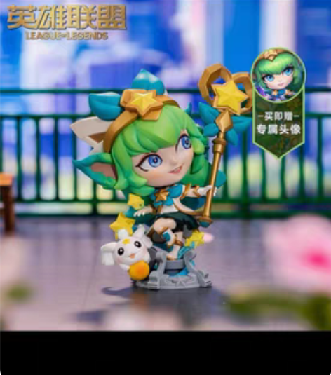 慢收璐璐、女枪、佐伊手办 需要带盒子带卡 ...