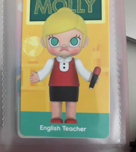 molly校园系列 英语老师，拆盒拆袋，两...