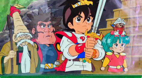 日本老动画原片赛璐璐 稀有绝美魔神英雄传 ...