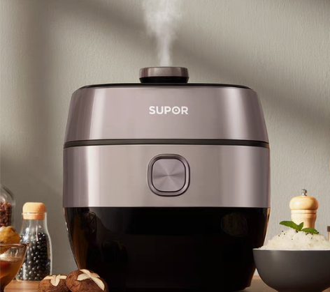 苏泊尔电压力锅双球釜IH鲜呼吸大容量5L升...