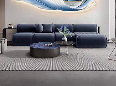 包邮现代轻奢客厅装饰画羽毛led灯画高档山...