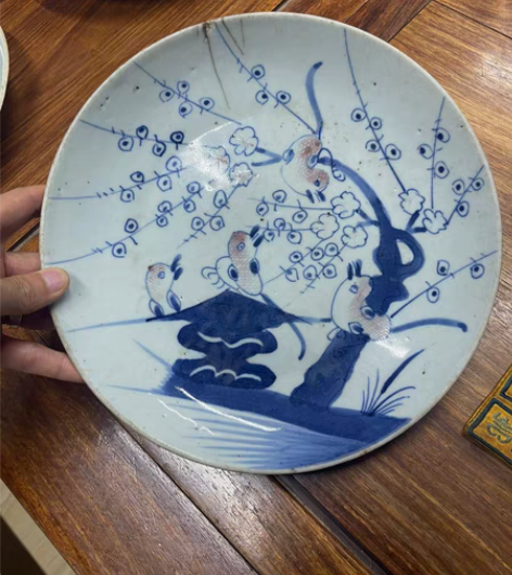 包邮古代盘子有残，不议价不包邮 感兴趣的话...
