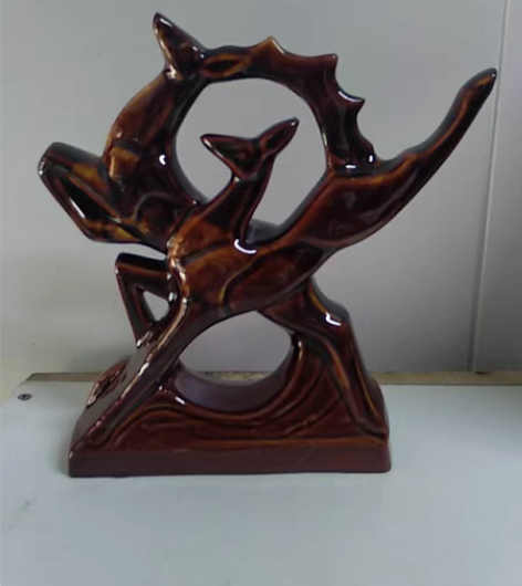 包邮567时期，瓷塑，双鹿，全美品包邮，二...