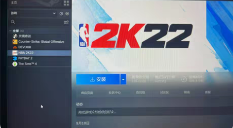 steam账号，2k22，吞噬，收获日2，...