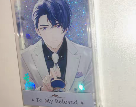 【可直拍】陆景和约定之日亚克力流沙摆件麻将...