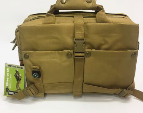 包邮指南针电脑 户外军迷电脑包 战术挎包手...