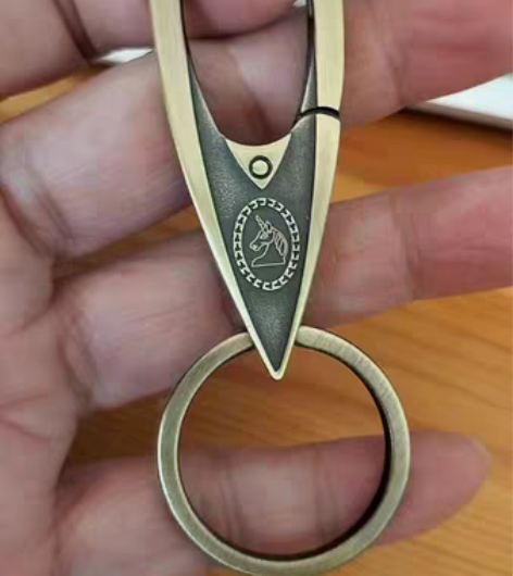 包邮库存处理驿马钥匙扣腰挂创意汽车家用钥匙...