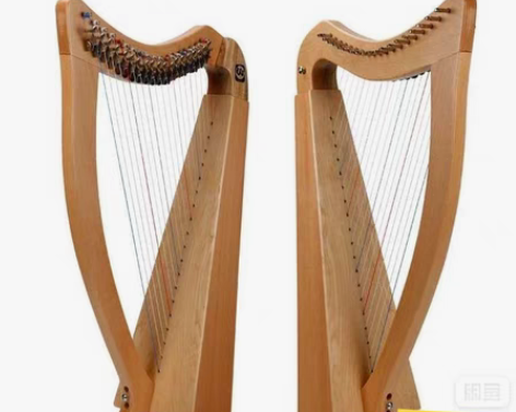 包邮全新 19弦半音竖琴沃尔特入门爱尔兰凯...