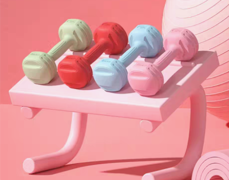 转卖朗威哑铃女士健身家用器材儿童瑜伽女壶铃...