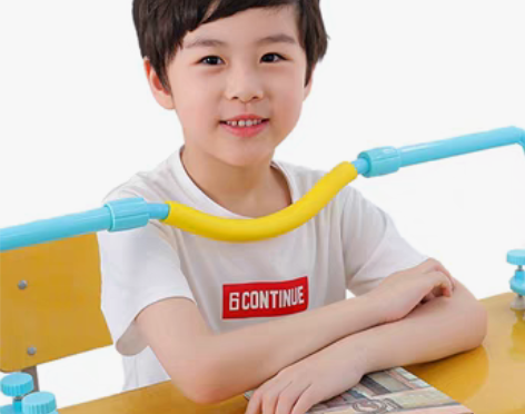 转卖防近视坐姿纠正器儿童驼背矫正架中小学生...