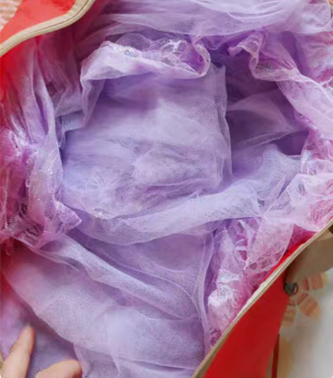 包邮全新淡紫色1.8床用的蚊帐，能伸缩，可...