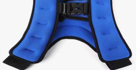 包邮5/10KG潜水料沙衣弹力布负重背心隐...