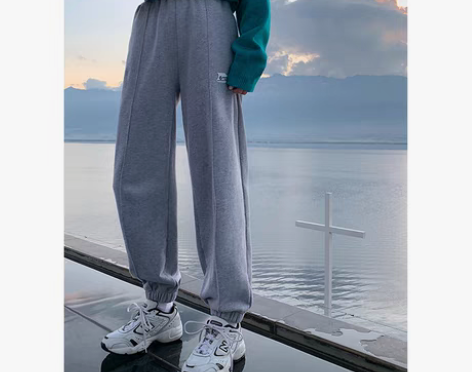 转卖【现货】加绒裤子女2022新款ins潮...