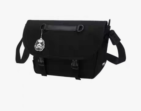 转卖李宁迪士尼联名布朗熊联名男女单肩包斜挎...