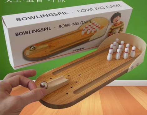 因店铺不做了，急出一批！迷你桌面保龄球游戏...