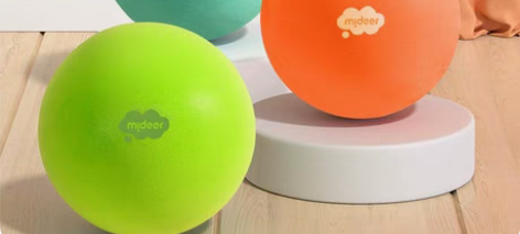 包邮Midder弥鹿  静音拍拍球儿童室内...