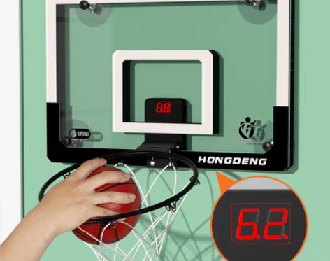 转卖宿舍可扣篮球板室内外篮球架框小孩篮框儿...