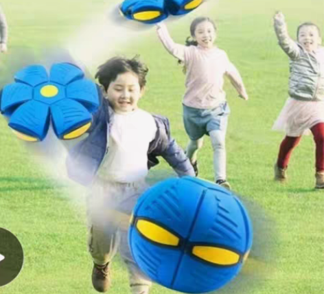 包邮（全新包邮）儿童减压飞碟球魔幻发光户外...