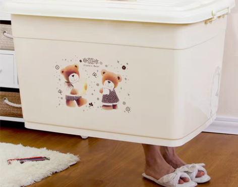 转卖特大号加厚塑料整理箱棉被收纳箱衣物周转...