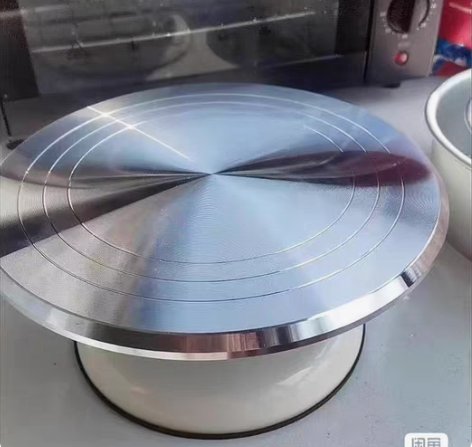 包邮【全新包邮】铝合金蛋糕转盘裱花台烘焙工...