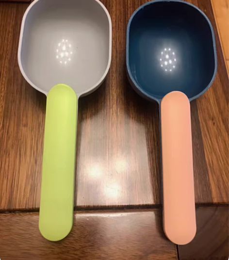 包邮买一送一！猫粮狗粮称重勺可爱卡通猫造型...