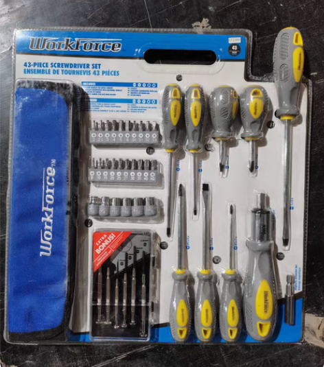 包邮workforce螺丝批组套43件套带...